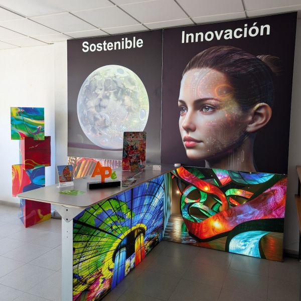 Caja de Luz Textil Perfil 100mm Una Cara y Doble Cara