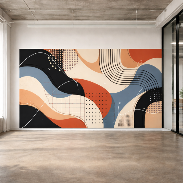 Tela Polycanvas Opaca FR 305 g Trasera Negra