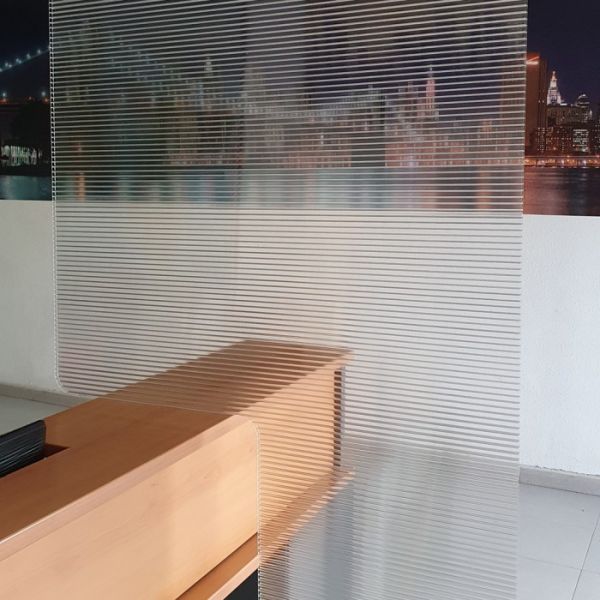 Mampara separadora de ambientes