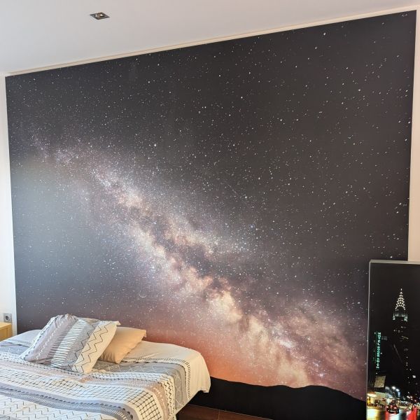 Marco Textil de Pared Perfil 19 mm en Aluminio para Tela con Silicona