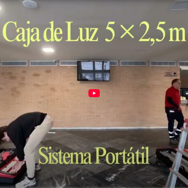 Caja de Luz Portátil Modular BIG LED UP – Montaje Rápido y Configurable