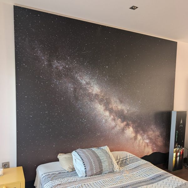 Marco Textil de Pared Perfil 19 mm en Aluminio para Tela con Silicona
