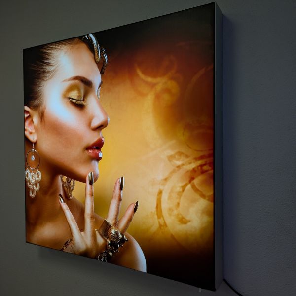 Tela Backlight FR 180g + Tela Blanca Opaca Reflectante para Cajas de Luz