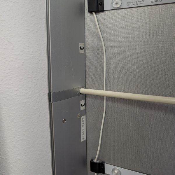 Caja de Luz Portátil Una Cara 85x200cm con Tela Backlight Incluida