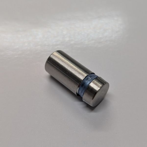 Separador embellecedor plata de 8 mm para rígidos