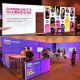 Stand Retroiluminado con Cajas de Luz Portátiles Modulares BIG LED UP 6×3 m