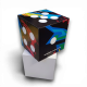 Cubo en Cartón Microcanal 3 mm 6 Caras Impresas - Impresión Fotográfica