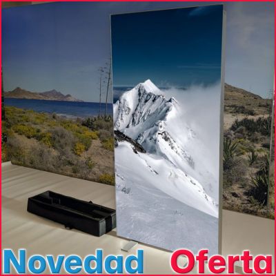 Caja de Luz Plegable Portátil Doble Cara 100x200 cm con Telas Backlight Incluidas (Oferta hasta 30/4)