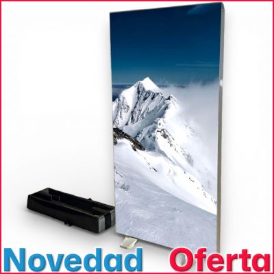 Caja de Luz Plegable Portátil Doble Cara 100x200 cm con Telas Backlight Incluidas (Oferta hasta 30/4)