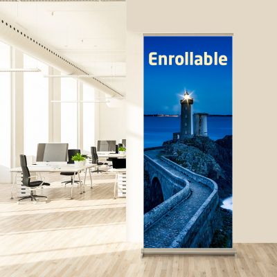 Enrollables y Roll-Ups de Todas las Medidas