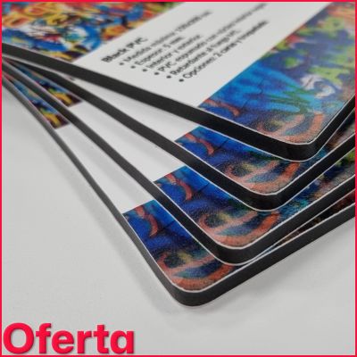 ¡OFERTA! Tamaños Estándar Black PVC 5mm FR 1 Cara