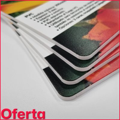 ¡OFERTA! Tamaños Estándar PVC 3mm Impresión 1 Cara