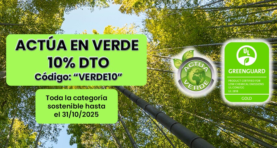 Actúa en Verde: -10% en impresión sostenible gran formato