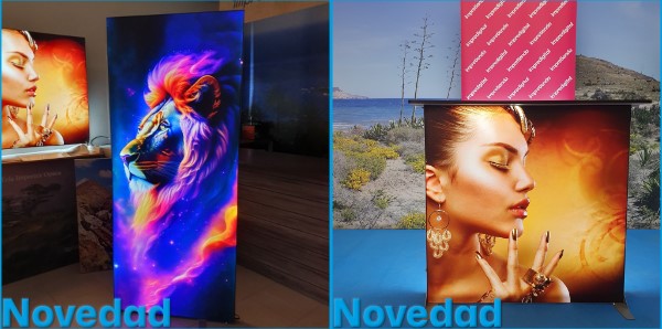 Novedades: Caja de Luz Doble Cara y Mostrador 100x100