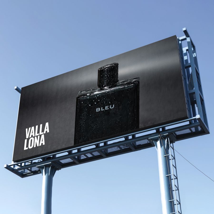 Valla publicitaria con lona opaca Blockout 280g impresa con tintas GREENGUARD GOLD. Publicidad exterior de gran impacto sin transparencias.